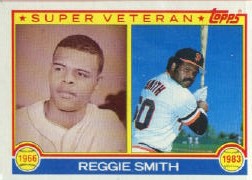 1983 Topps      283     Reggie Smith SV